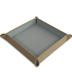 Vassoio a tasca vuota Michelangelo beige e grigio