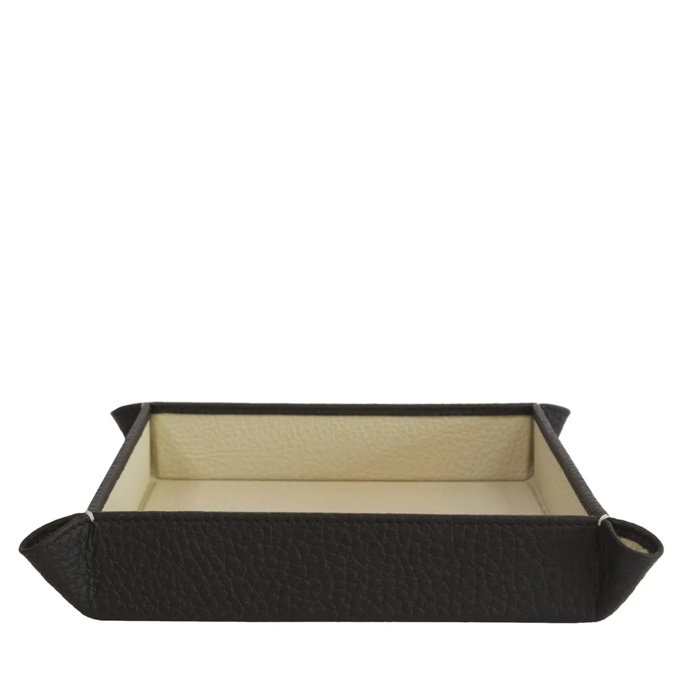 Vassoio a tasche vuote Michelangelo nero e crema
