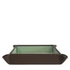 Vassoio a tasche vuote Michelangelo marrone e verde