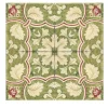 Verde Collina Set di 4 piastrelle #9