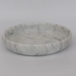 Vide Pochette in marmo bianco di Carrara