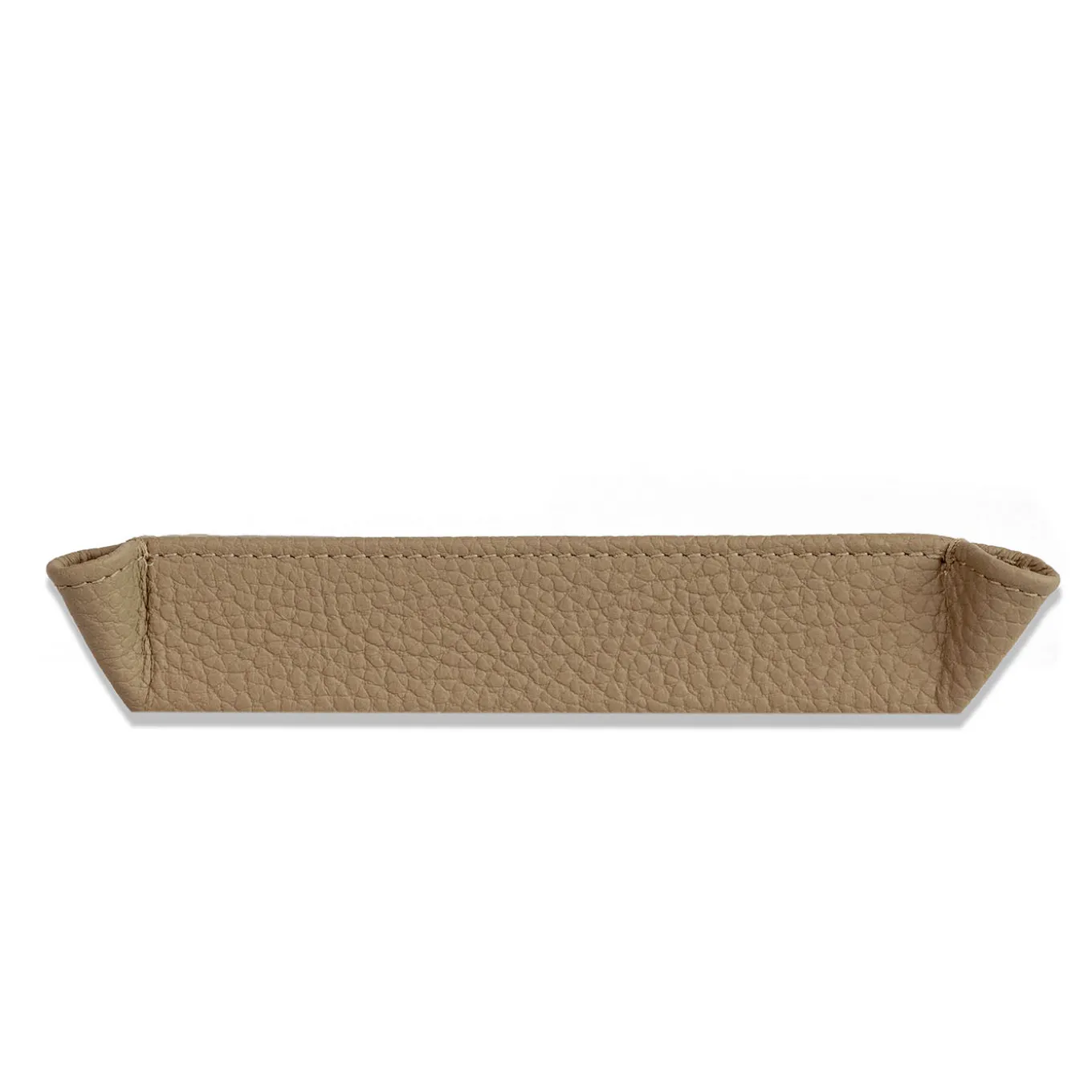 Vide-Poche Michelangelo in pelle beige Tamarone