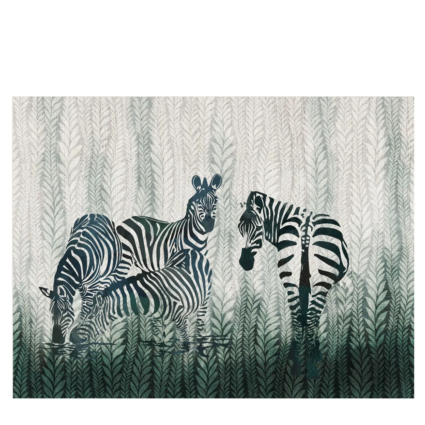 Zebre Nature Carta da parati